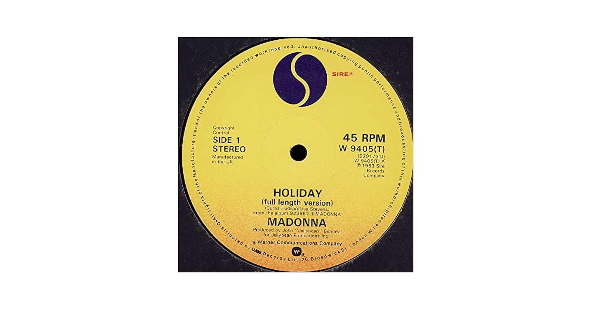 MADONNA holiday, 12 inch single, W9405T by MADONNA: Amazon